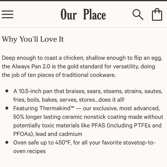 Great Condition Our Place Always Pan in Spice Color - Picture 8 of 11